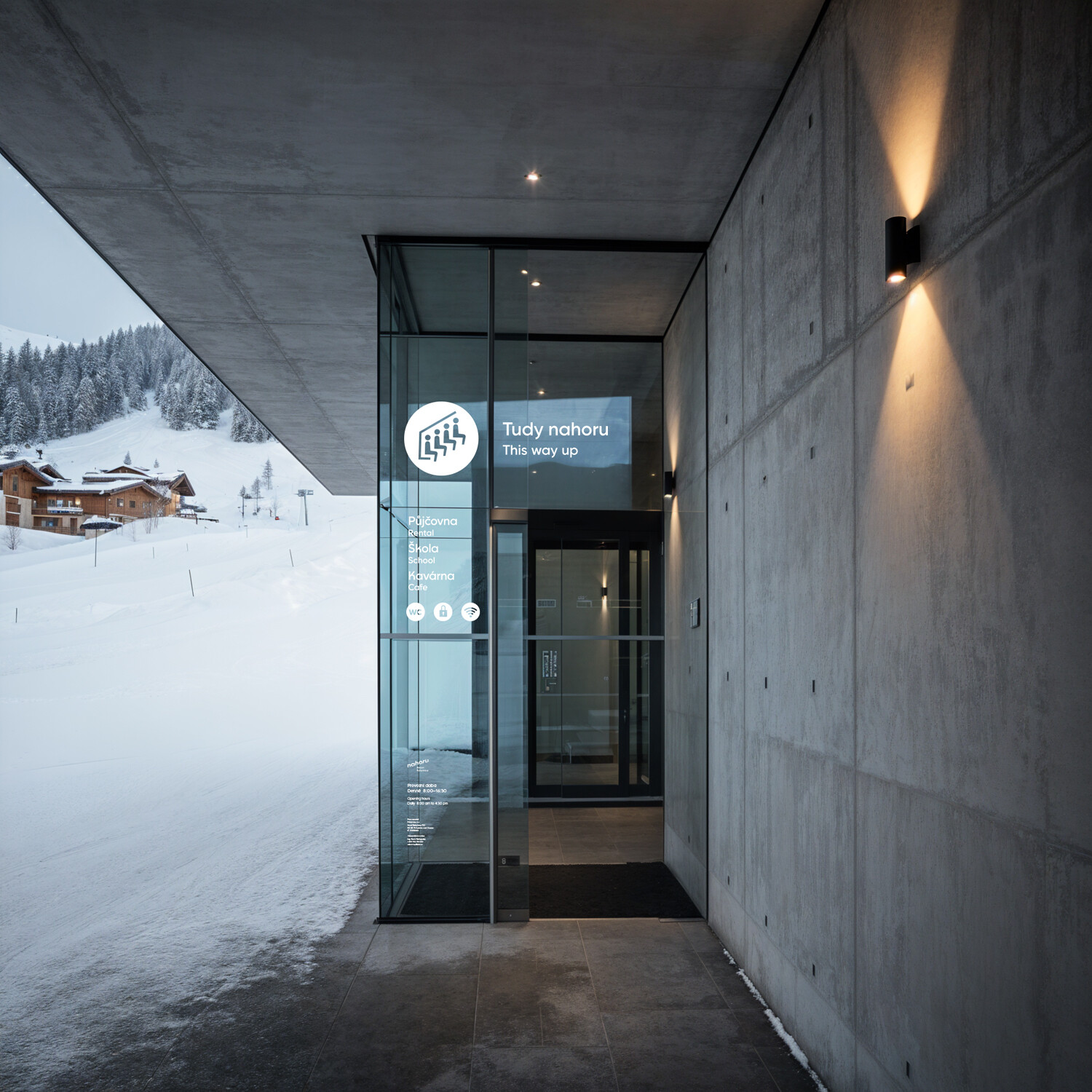 Nahoru_entrance mockup Nahoru_entrance mockup